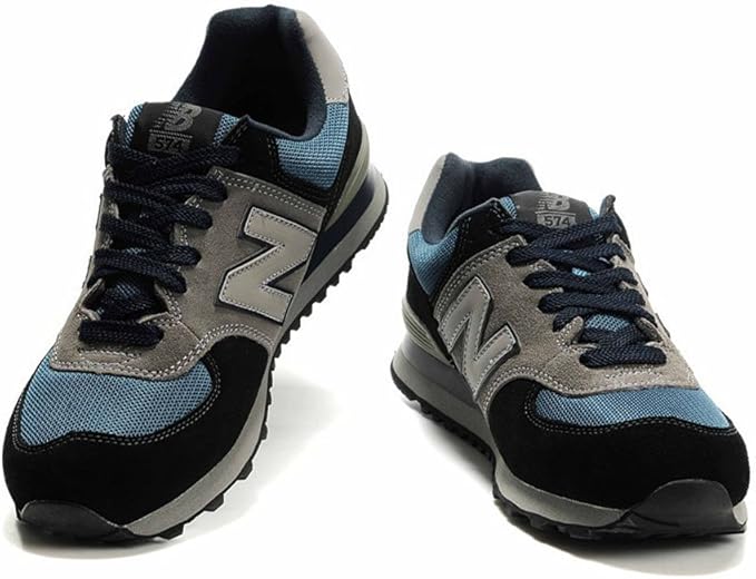 new balance 新百伦 m574jns绝版 周杰伦同款 情侣款 灰黑蓝